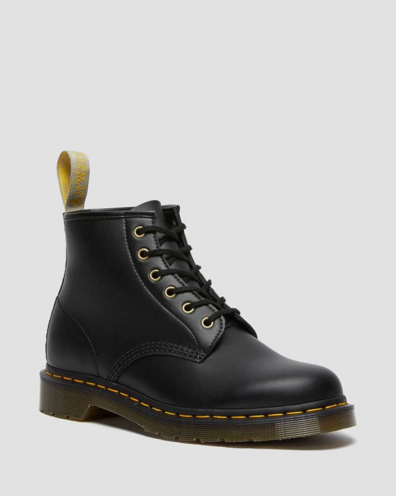 Outlet Botines Dr Martens Baratas Vegan 101 Felix Hombre Negros